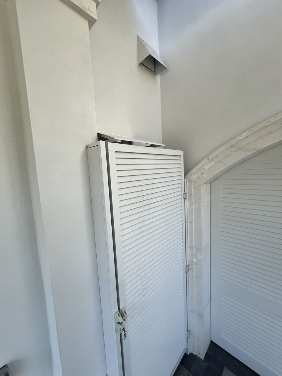 Structural steel cabinet detail shot — Naples Welding Inc., Naples FL